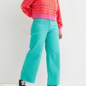H&M wide leg pants